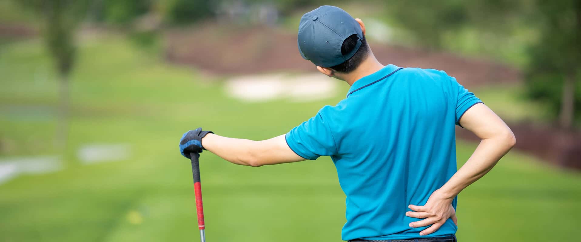 Golfer's back pain