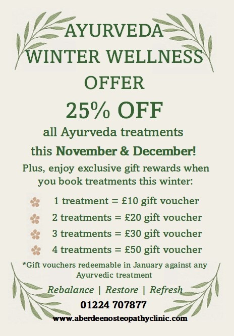 Ayurveda Winter Offer